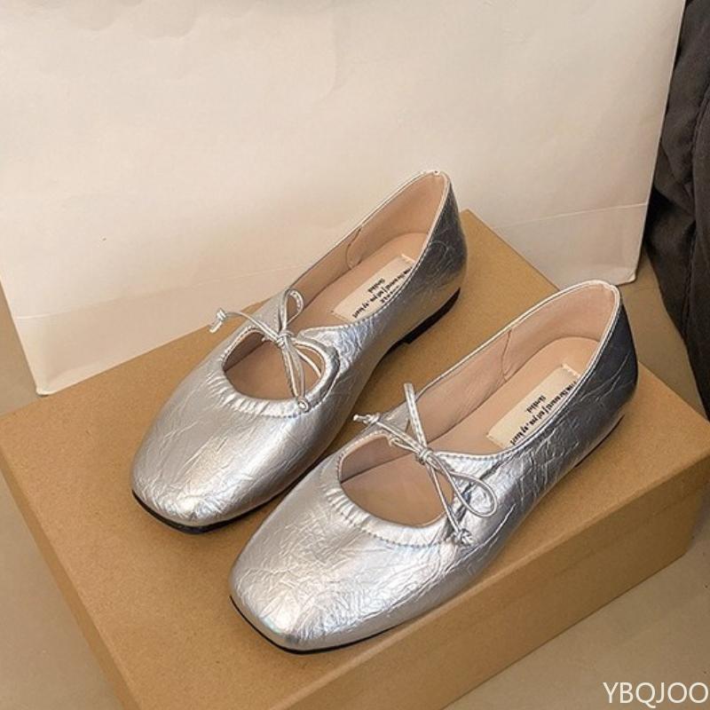 Модные весенне-летние женские повседневные туфли на плоской подошве, удобные мягкие туфли-лодочки с мелким вырезом, простые удобные повседневные женские туфли 43 серебряный
Модные весенне-летние женские повседневные туфли на плоской подошве, удобные мягкие туфли-лодочки с мелким вырезом, простые удобные повседневные женские туфли 43 серебряный