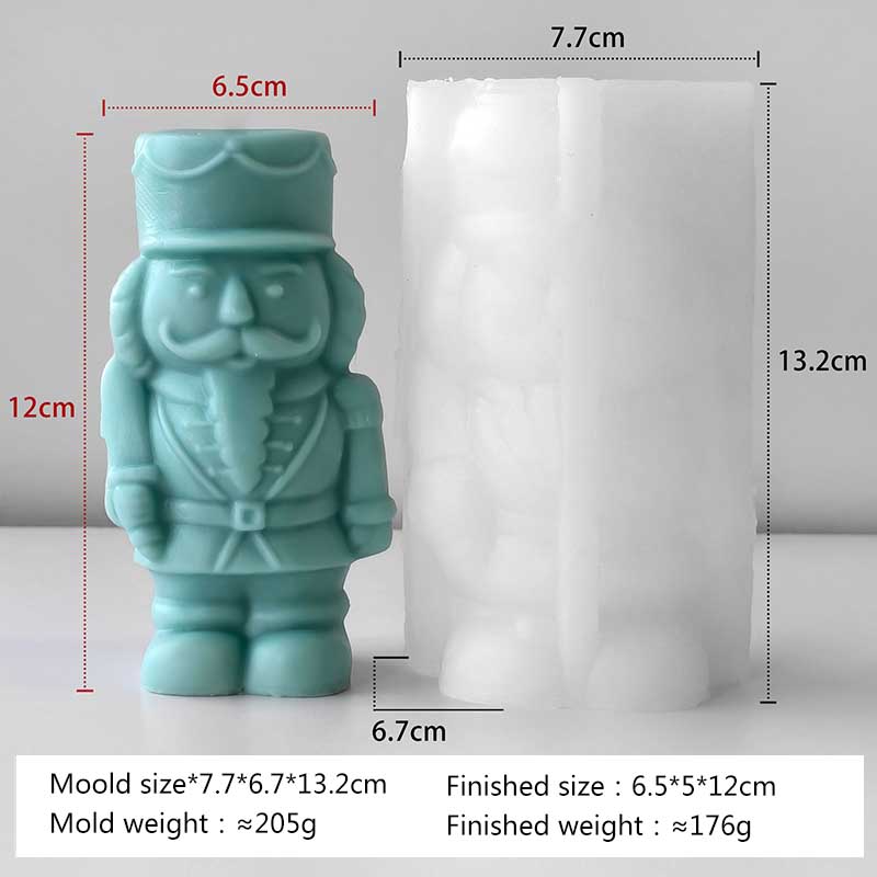 Beard Man Soldier Silicone Candle Mold 3D Walnuts Soldier Handmade Aroma Candle Plaster Ornament Molds Candle Making Supplies
Beard Man Soldier Silicone Candle Mold 3D Walnuts Soldier Handmade Aroma Candle Plaster Ornament Molds Candle Making Supplies