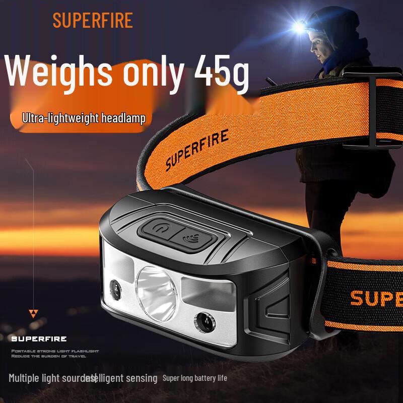 SupFire HL05-K Outdoor Rechargeable LED Headlamp
SupFire HL05-K Outdoor Rechargeable LED Headlamp