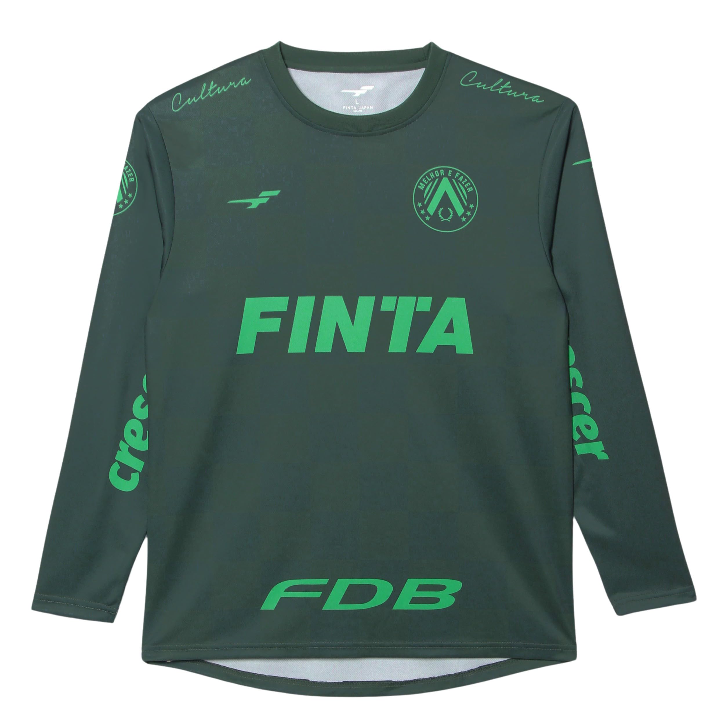 FINTA Men s Soccer Long Sleeve Practice Shirt FTE0023 (3100) Green, Size M
FINTA Men s Soccer Long Sleeve Practice Shirt FTE0023 (3100) Green, Size M