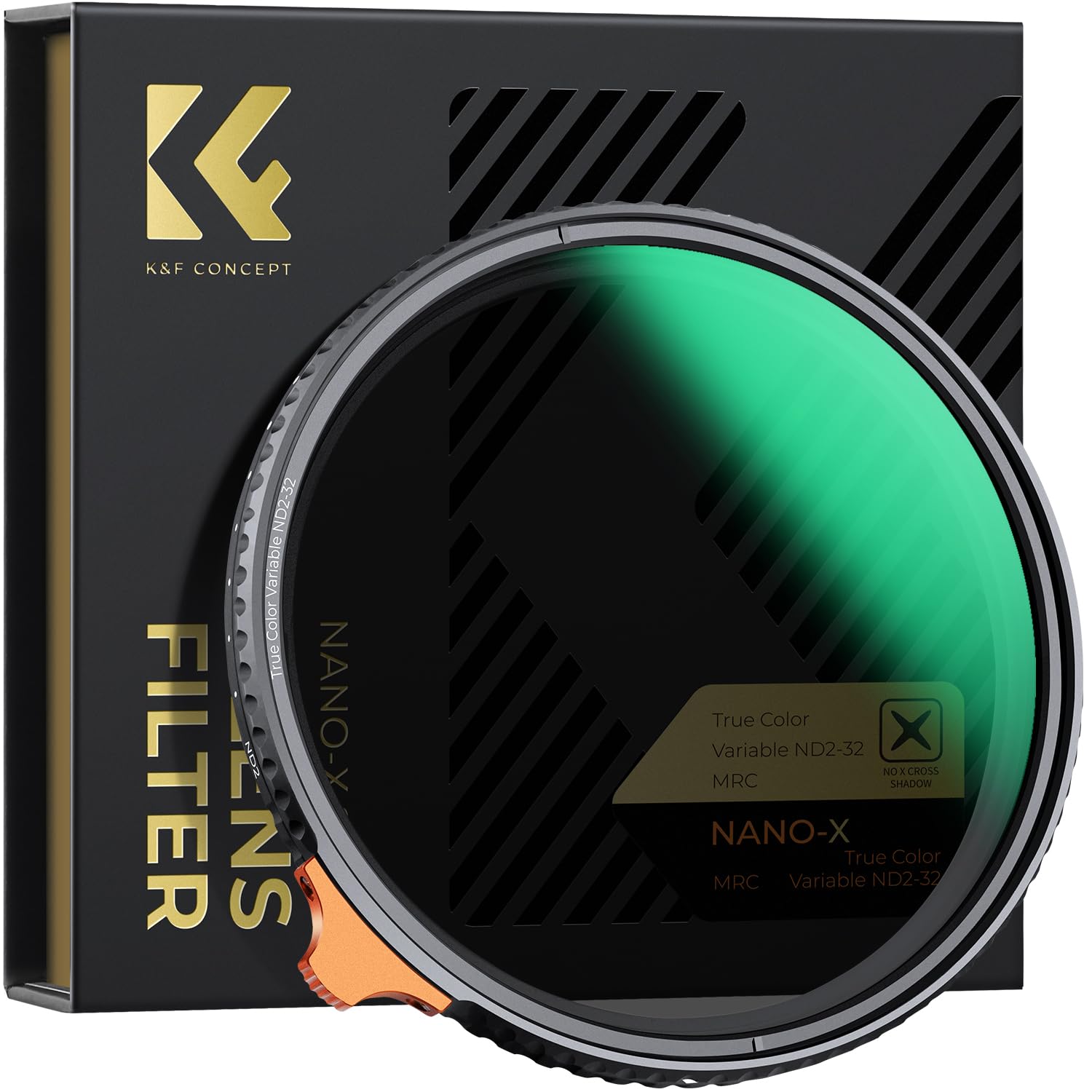 CONCEPT 77mm Variable ND True Eliminates Yellow Optical Glass and Includes Filter Case K&F Filter, ND2-ND32, Color, Cast, Double-Sided 28-Layer
CONCEPT 77mm Variable ND True Eliminates Yellow Optical Glass and Includes Filter Case K&F Filter, ND2-ND32, Color, Cast, Double-Sided 28-Layer
