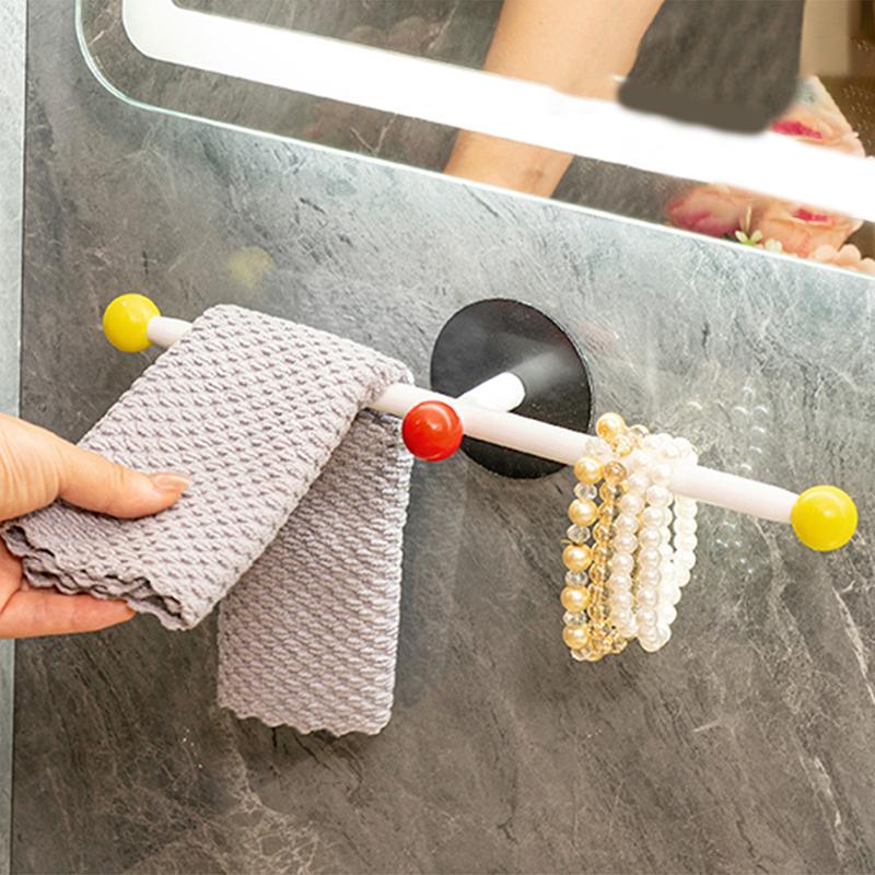 Wall Mounted Towel Rack Punch Free Saving Space Shoes Rack Waterproof Bath Towel Hanger Bathroom 1PCS
Wall Mounted Towel Rack Punch Free Saving Space Shoes Rack Waterproof Bath Towel Hanger Bathroom 1PCS