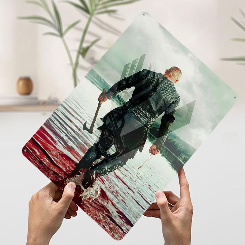 King of Vikings Tinplate Poster Customized Wall Art Vintage Retro Metal Signs for Apartment Decoration Room Garage Decorations 7.9x11.8In(20x30cm)
King of Vikings Tinplate Poster Customized Wall Art Vintage Retro Metal Signs for Apartment Decoration Room Garage Decorations 7.9x11.8In(20x30cm)