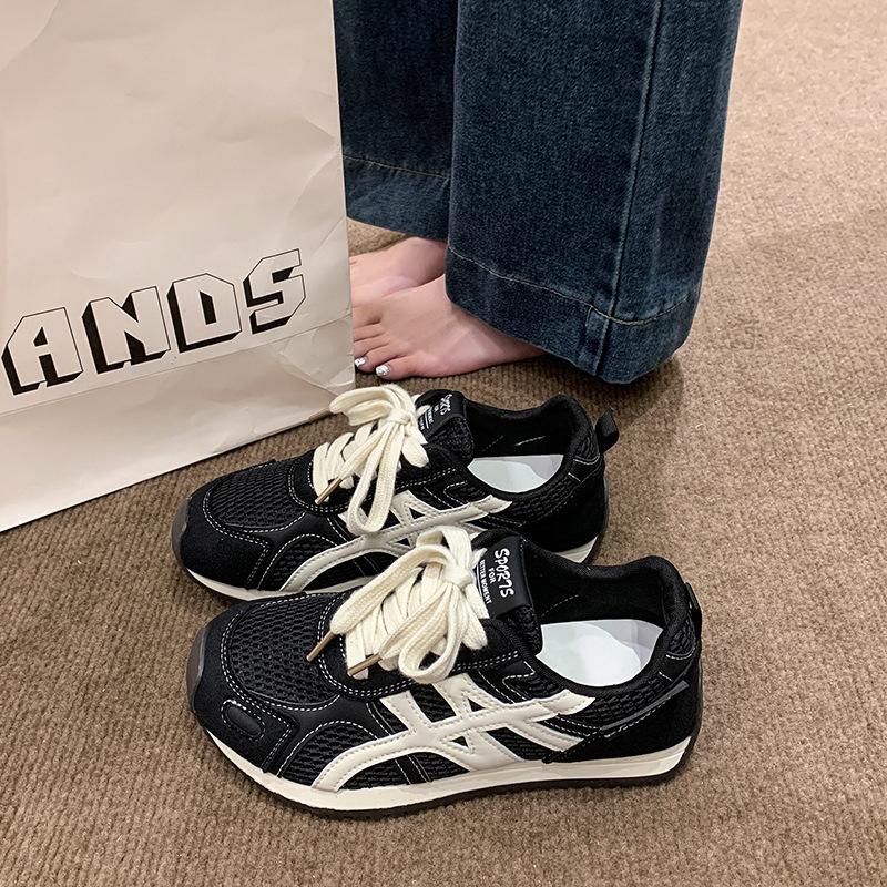 Retro mesh German training Forrest Gump shoes women s feet small 2025 new breathable versatile platform casual running shoes 40 чёрный
Retro mesh German training Forrest Gump shoes women s feet small 2025 new breathable versatile platform casual running shoes 40 чёрный