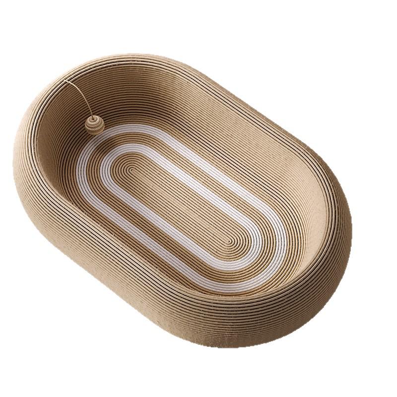 Большая сизалевая когтеточка-кровать - Устойчивая к царапинам и износу когтеточка Sisal Rope Style
Большая сизалевая когтеточка-кровать - Устойчивая к царапинам и износу когтеточка Sisal Rope Style