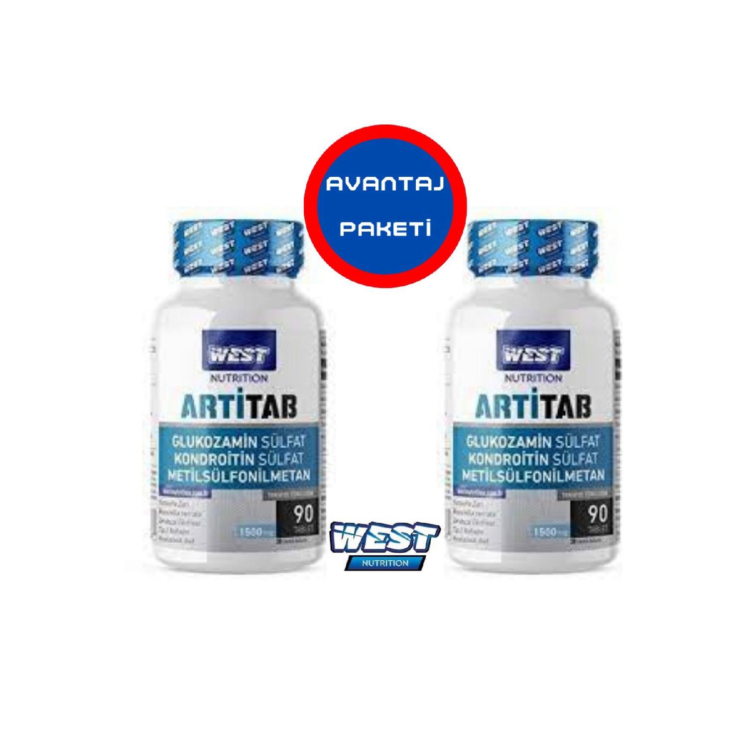 Artitab Glucosamine Condroitin Msm (type 2 Collagen And Hyyarulonic Acid) 2 X 90 Tablet
Artitab Glucosamine Condroitin Msm (type 2 Collagen And Hyyarulonic Acid) 2 X 90 Tablet