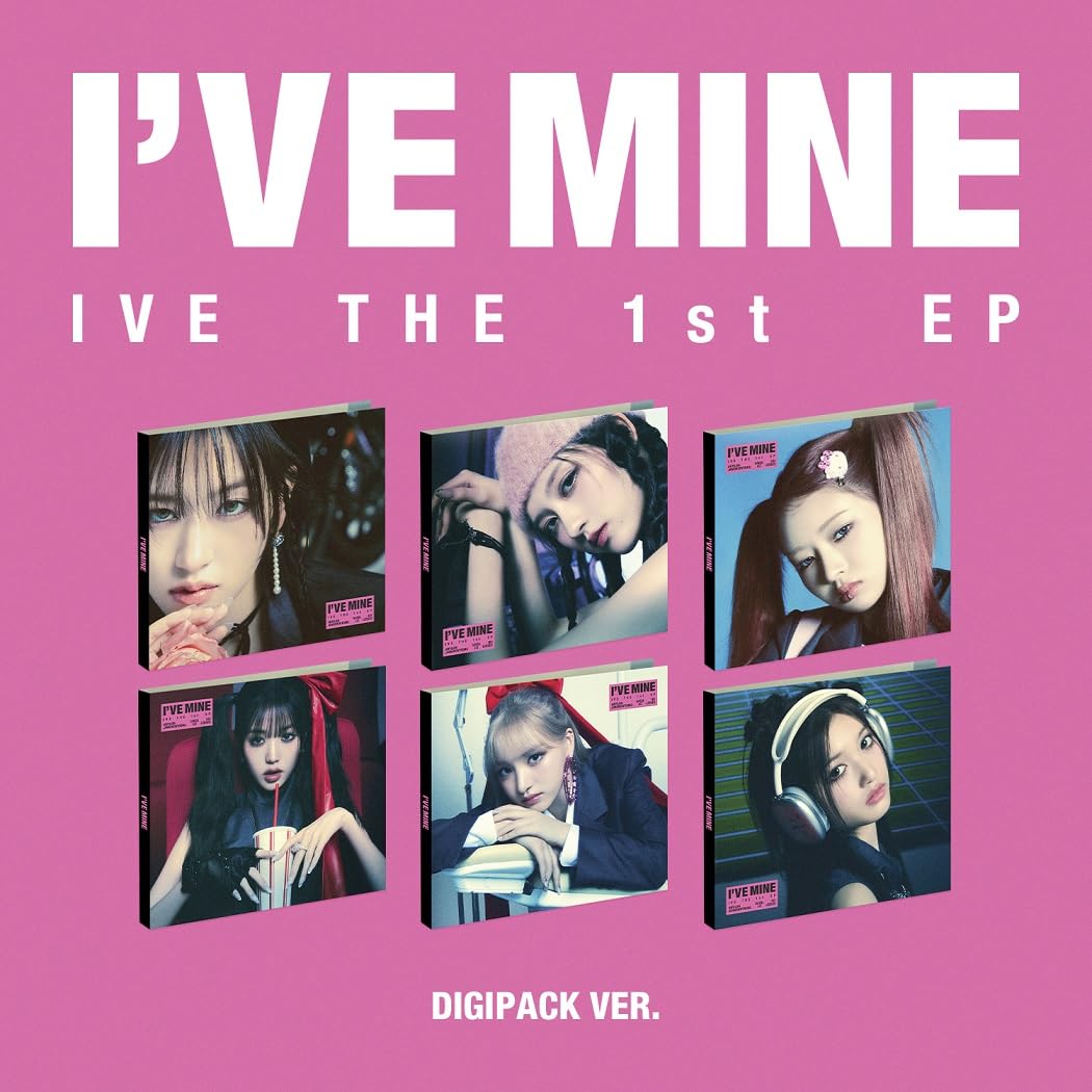 IVE THE 1st EP MINE I VE (Digipack Ver.) (Limited Edition) (Korean Edition)
IVE THE 1st EP MINE I VE (Digipack Ver.) (Limited Edition) (Korean Edition)