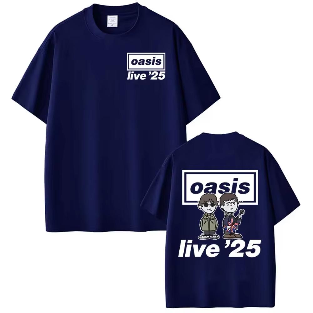 Rock Band OOasis Live 26 Tour T Shirt UNISEX Women Cartoon Vintage Tshirt High Quality Cotton Short Sleeve Male Tshirt 2XL
Rock Band OOasis Live 26 Tour T Shirt UNISEX Women Cartoon Vintage Tshirt High Quality Cotton Short Sleeve Male Tshirt 2XL
