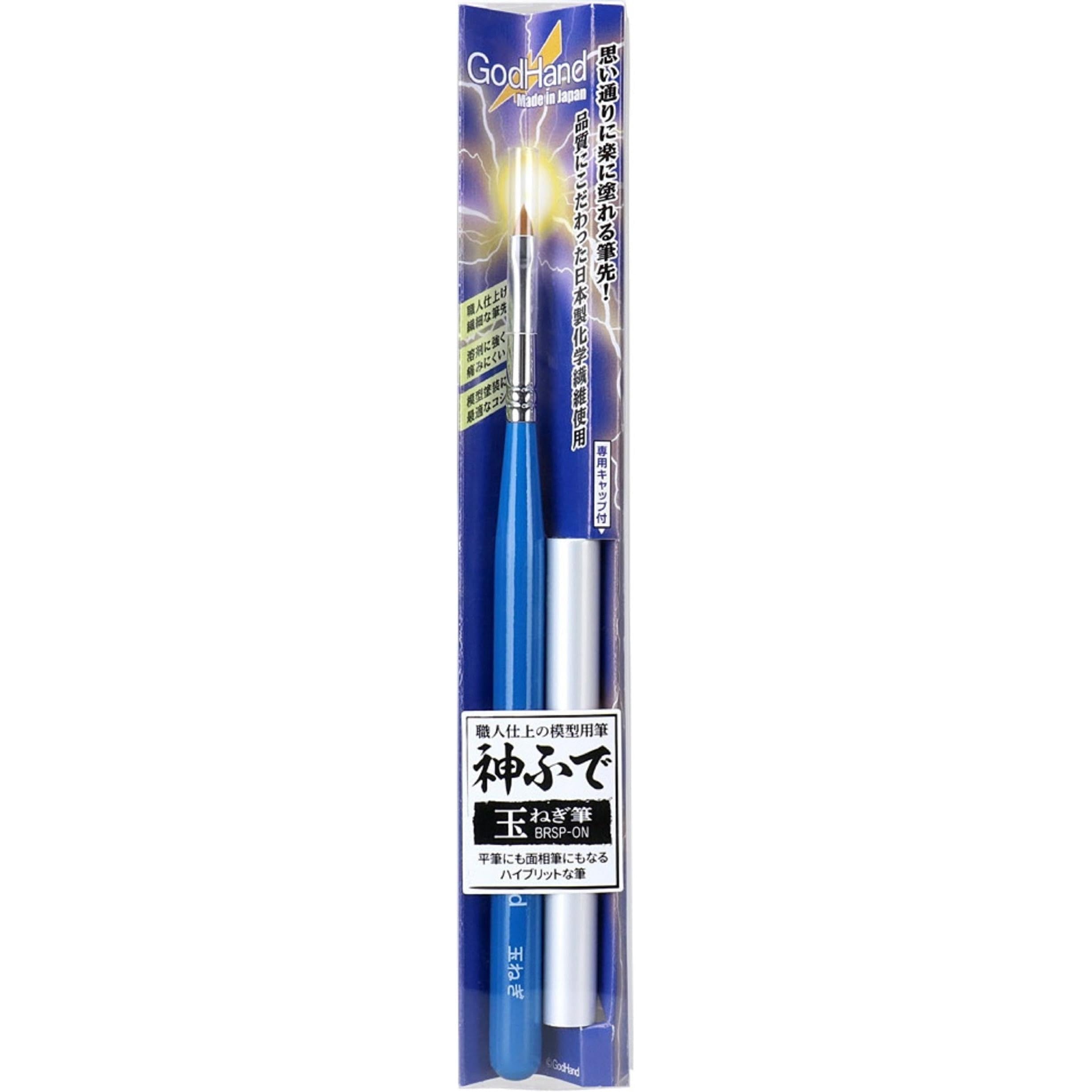 GodHand Onion Brush Paint Brush for Plastic Blue GH-BRSP-ON Models, синій
GodHand Onion Brush Paint Brush for Plastic Blue GH-BRSP-ON Models, синій