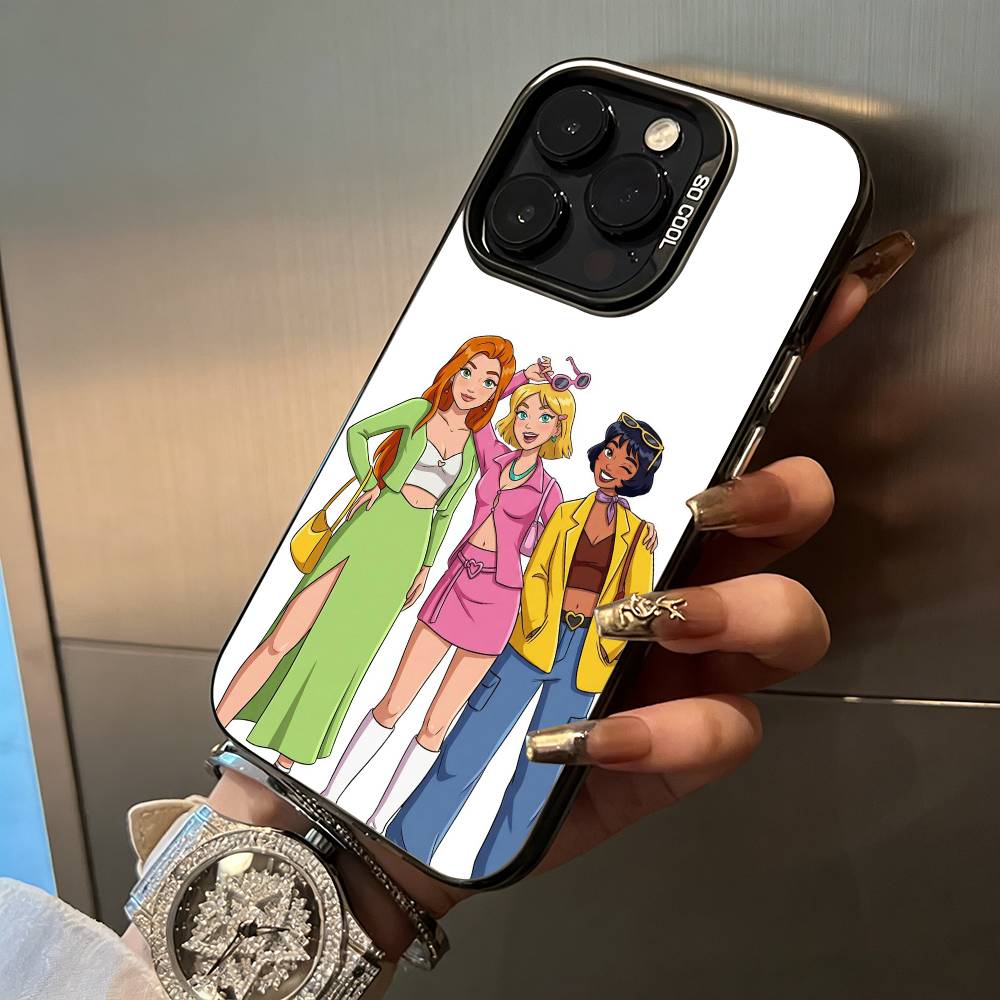 Classic animation T-Totally- Spies For iPhone 17 16 15 14 13 12 11 Pro Max XS 17 Air Silicone Colored Silver Bumper Cover iPhone17ProMax
Classic animation T-Totally- Spies For iPhone 17 16 15 14 13 12 11 Pro Max XS 17 Air Silicone Colored Silver Bumper Cover iPhone17ProMax