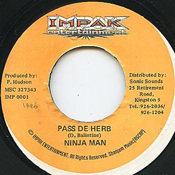 7-дюймовая пластинка NINJAMAN - Pass De Herb IMP0001 Impak Entertain 1996 Ямайка Регги, Ска и Даб Б/У
7-дюймовая пластинка NINJAMAN - Pass De Herb IMP0001 Impak Entertain 1996 Ямайка Регги, Ска и Даб Б/У