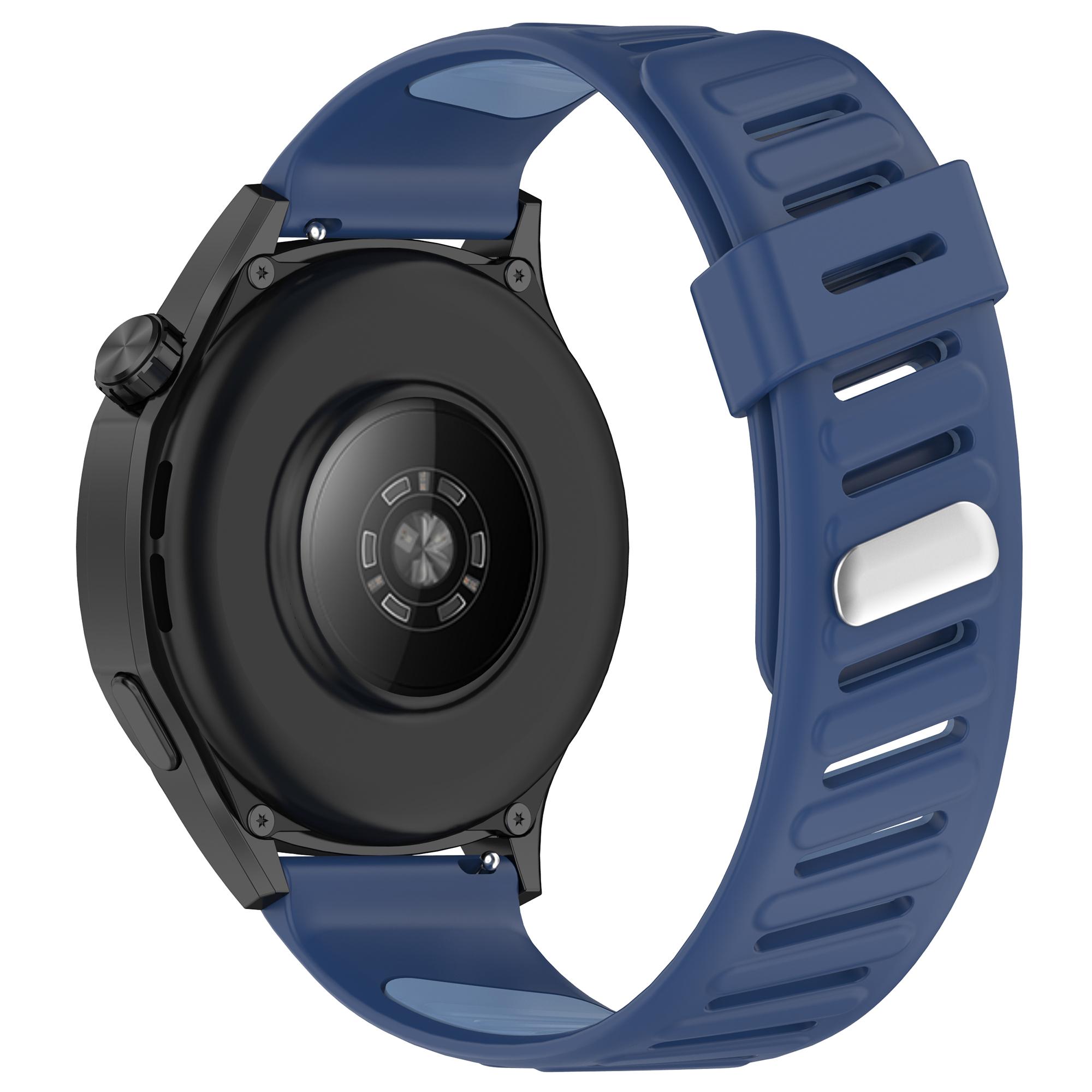 KALEBOL For Huawei Watch GT 5 46mm Silicone Watch Band 22mm Twill Design Dual-Color Strap Dark Blue Light Blue
KALEBOL For Huawei Watch GT 5 46mm Silicone Watch Band 22mm Twill Design Dual-Color Strap Dark Blue Light Blue