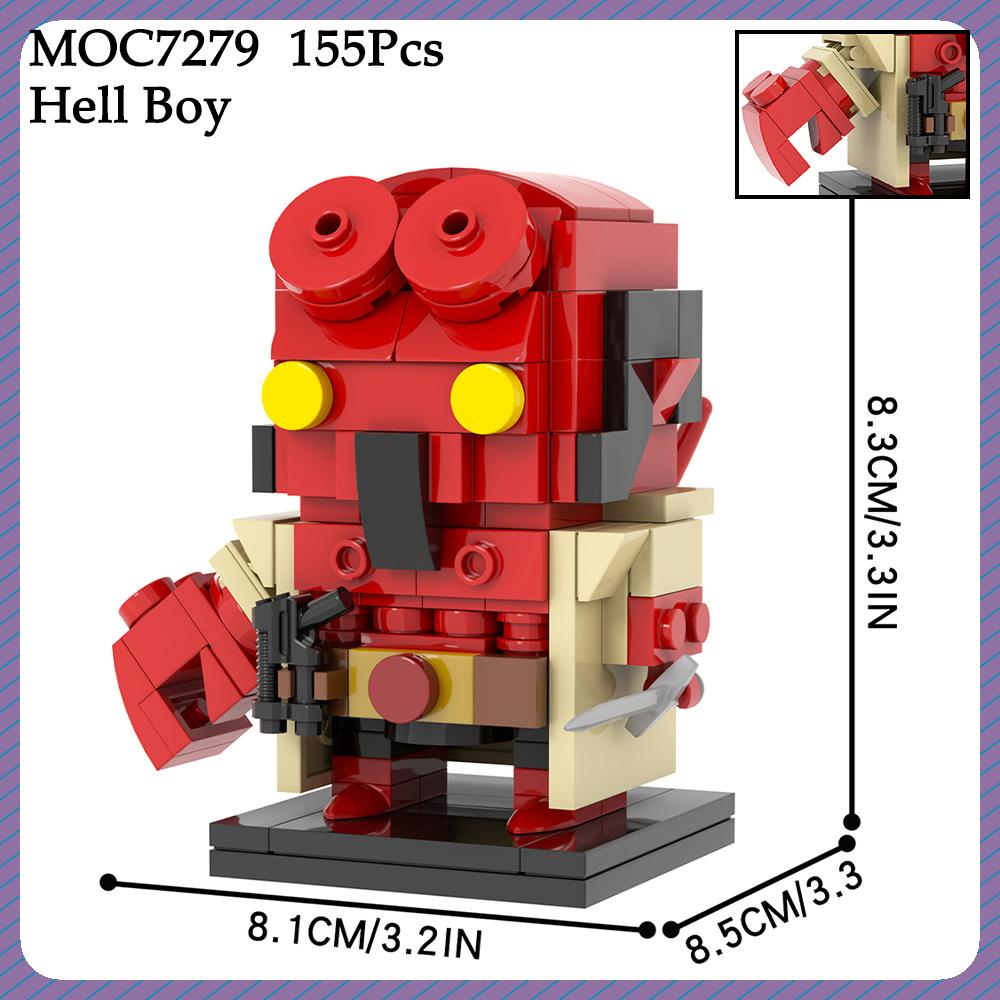 MOC Адские Мальчики Хоумлендер Brickheadz Герои Фантастический Фильм Фигурки Совместимые Строительные Блоки Игрушки Для Детей Взрослых Друзей Подарки
MOC Адские Мальчики Хоумлендер Brickheadz Герои Фантастический Фильм Фигурки Совместимые Строительные Блоки Игрушки Для Детей Взрослых Друзей Подарки