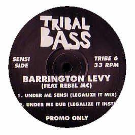 12inch Record BARRINGTON LEVY Under Me Sensi TRIBE6 Tribal Bass Rec 1992 UK Dance Electronica Used
12inch Record BARRINGTON LEVY Under Me Sensi TRIBE6 Tribal Bass Rec 1992 UK Dance Electronica Used