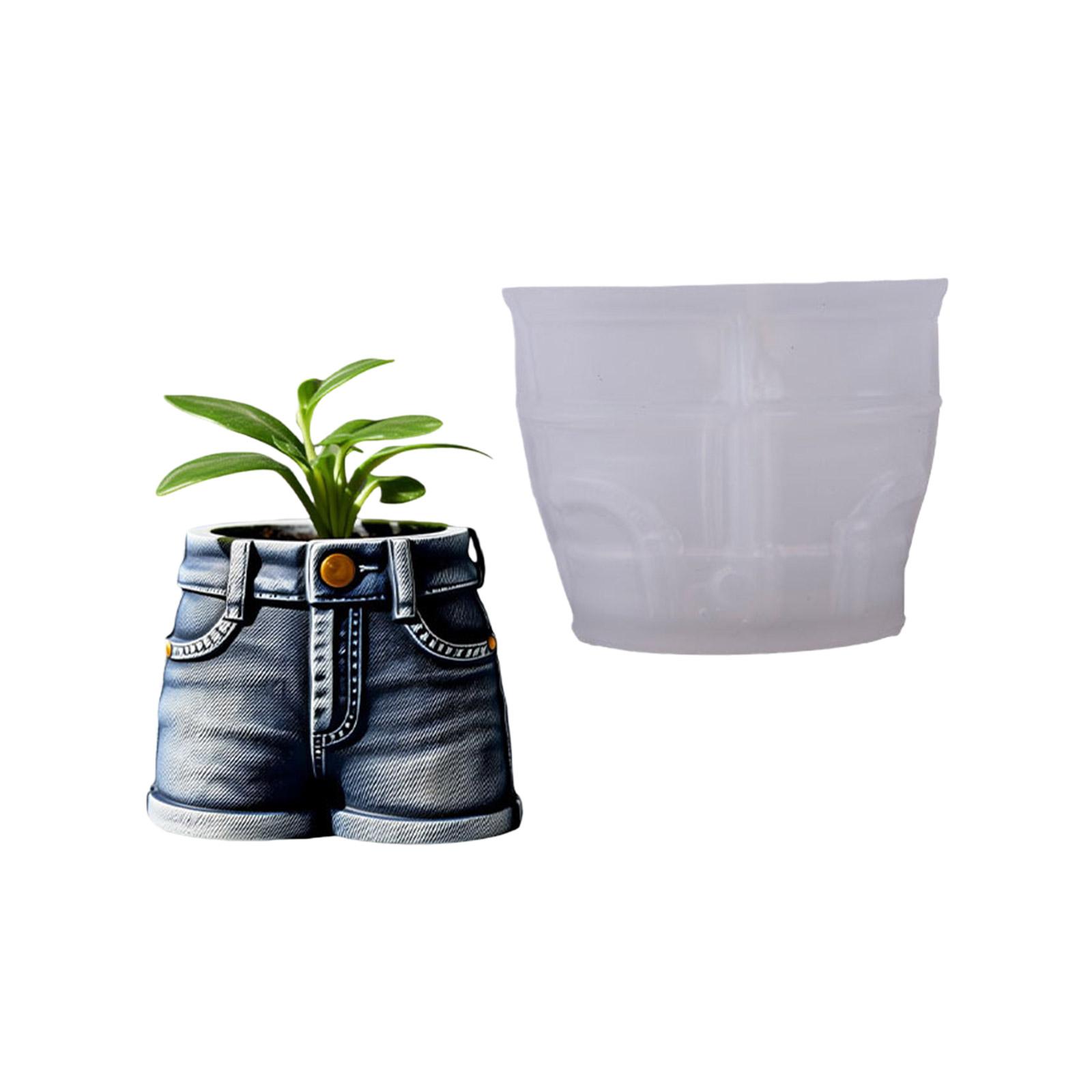 Novelty Denims Design Silicone Mold Crafting Mini Planters Jewelry Holders Candle Cement DIY Gift Projects 1
Novelty Denims Design Silicone Mold Crafting Mini Planters Jewelry Holders Candle Cement DIY Gift Projects 1