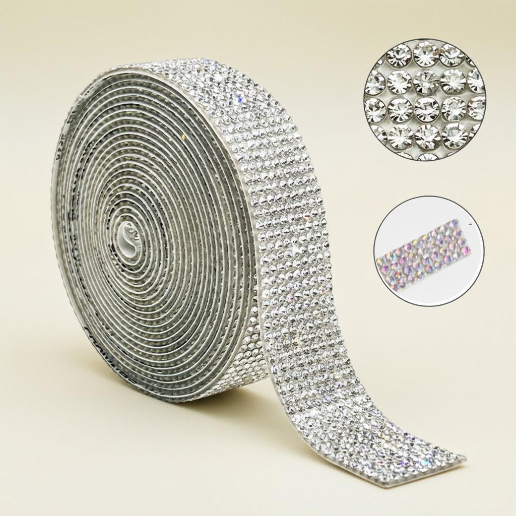 1 Roll Shining Rhinestone Sticker Self Adhesive Diamond Sticker DIY Decorative Stickers 4 8 10 14 Rows for Crafts Scrapbooking
1 Roll Shining Rhinestone Sticker Self Adhesive Diamond Sticker DIY Decorative Stickers 4 8 10 14 Rows for Crafts Scrapbooking