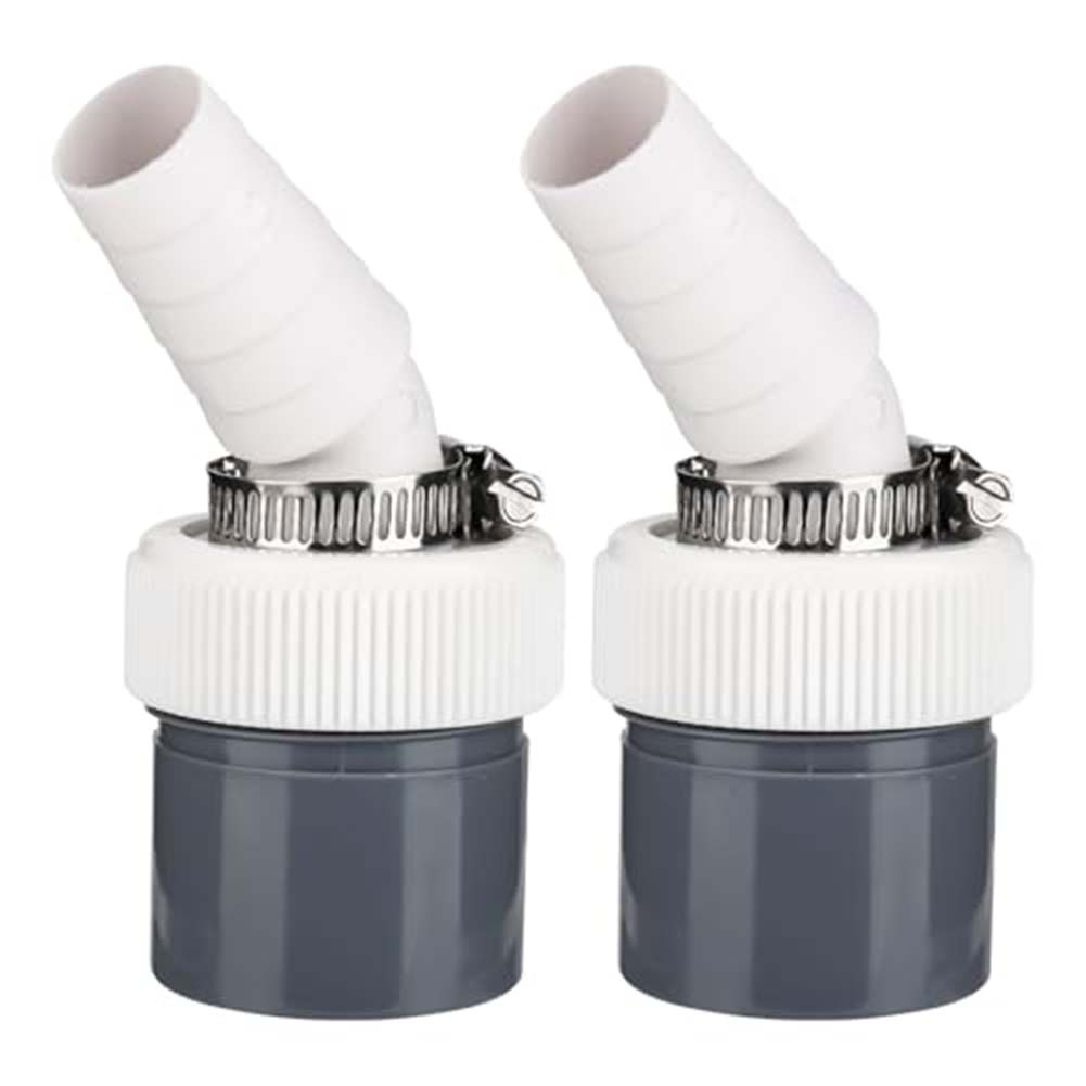 2Pcs Washing Machine Drain Adapter Input Diameter 18-24MM And Pipe Diameter 40MM Clamp PVC Dishwasher For Major Appliances
2Pcs Washing Machine Drain Adapter Input Diameter 18-24MM And Pipe Diameter 40MM Clamp PVC Dishwasher For Major Appliances