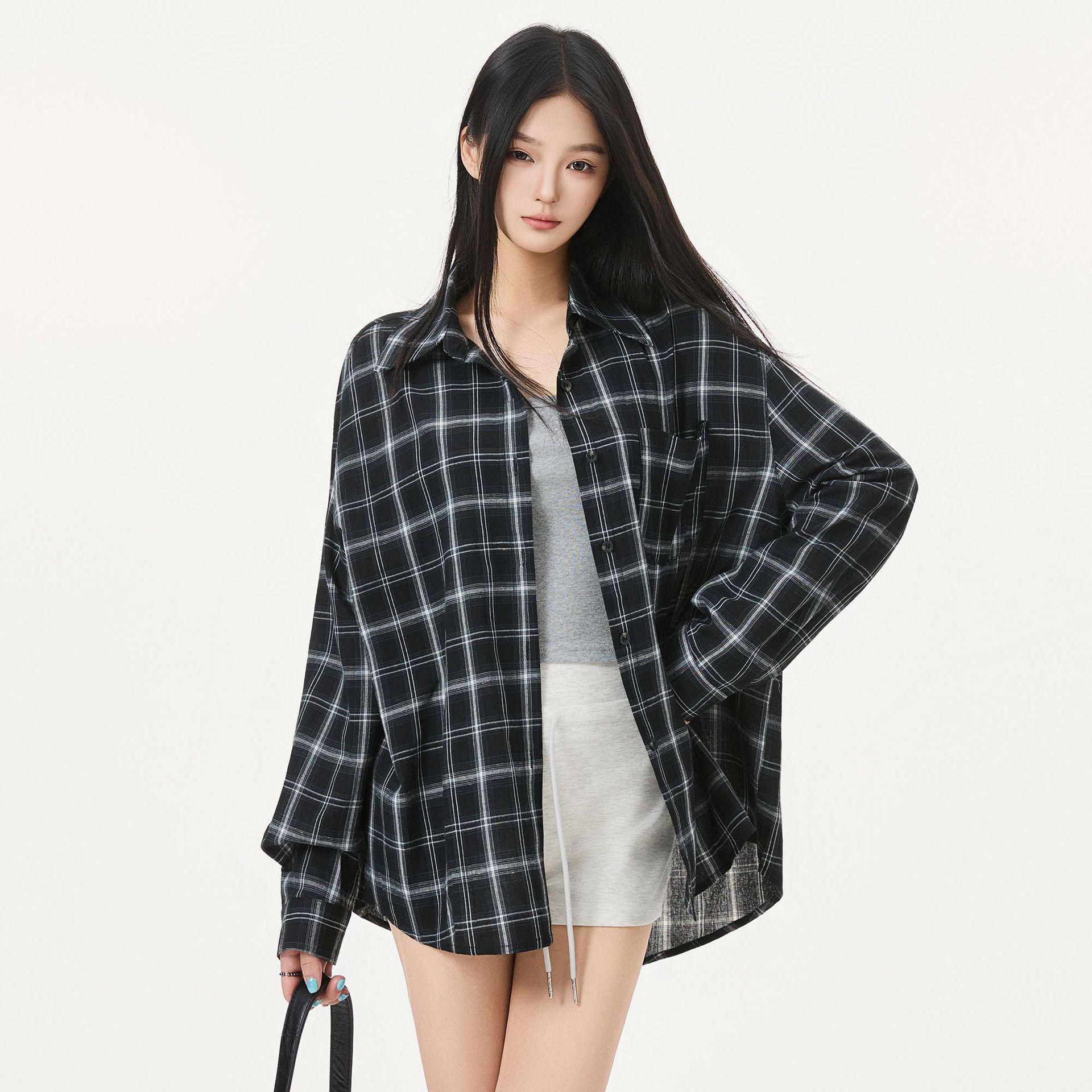 2025 Autumn Women s Korean Retro Plaid Shirt and Vest Set One Size чёрный
2025 Autumn Women s Korean Retro Plaid Shirt and Vest Set One Size чёрный