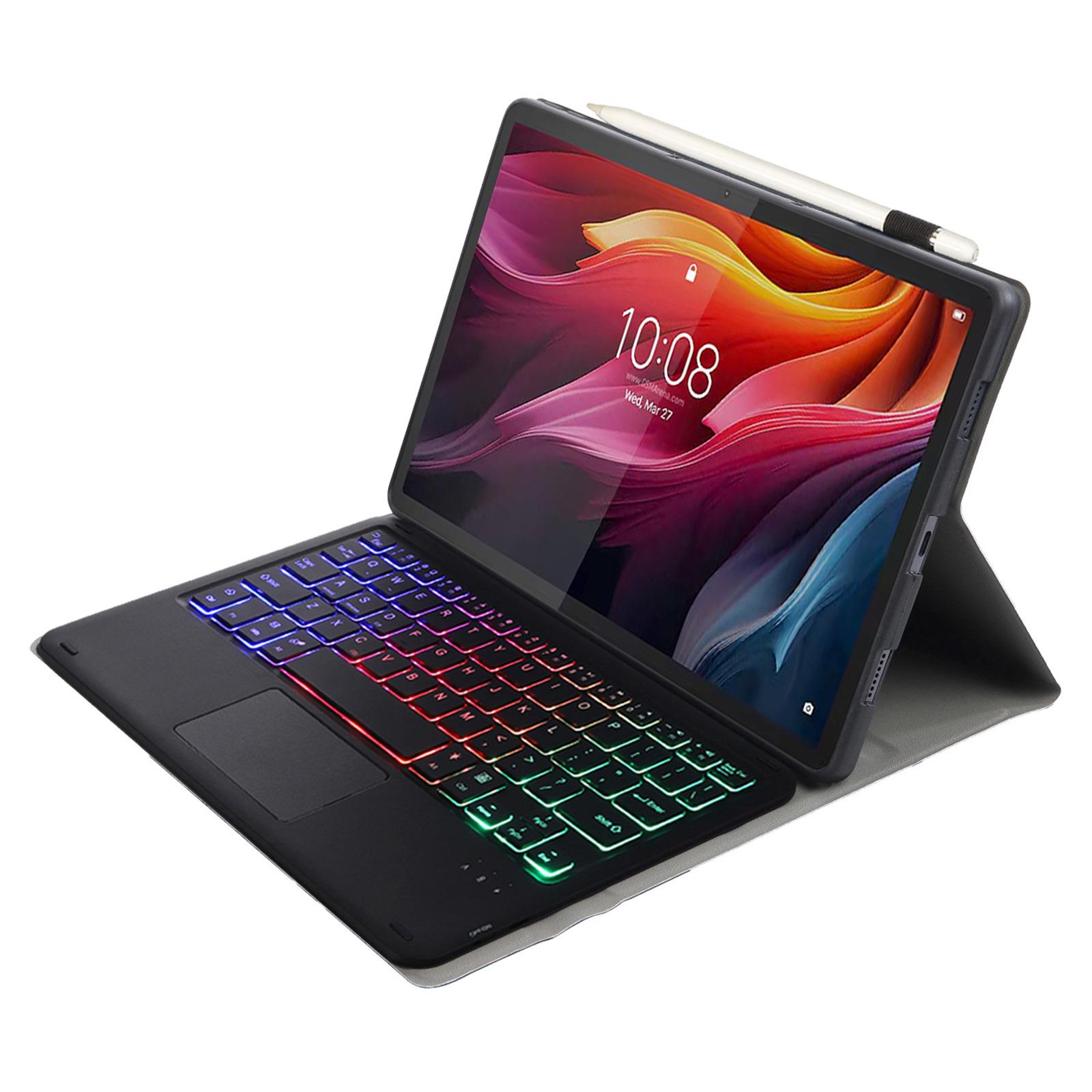 AM27-AS For Lenovo Tab K11 Plus Leather+TPU Tablet Cover with Backlit Touchpad Bluetooth-compatible Keyboard A
AM27-AS For Lenovo Tab K11 Plus Leather+TPU Tablet Cover with Backlit Touchpad Bluetooth-compatible Keyboard A