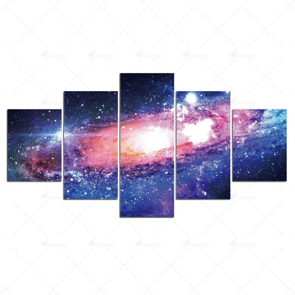 5Pcs Galaxy Universe Star Space Decor Canvas Picture Wall Art 5 Pieces Poster HD Print Home Decor Modern Abstract No Framed
5Pcs Galaxy Universe Star Space Decor Canvas Picture Wall Art 5 Pieces Poster HD Print Home Decor Modern Abstract No Framed