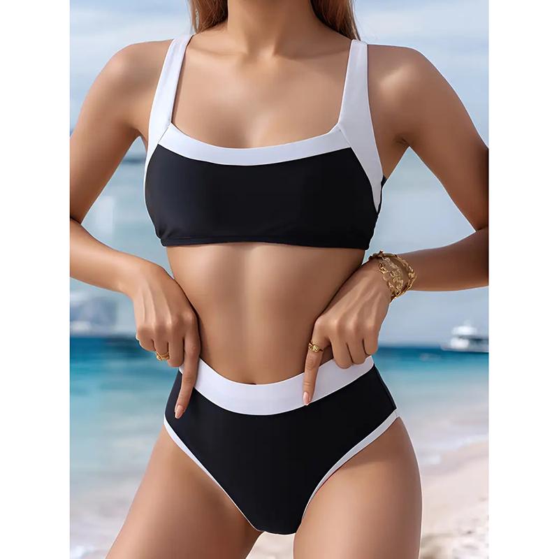 Комплекты из двух частей Женские купальники бикини с высокой талией Сексуальные купальники пуш-ап Ретро с драпировкой Высокая талия Цветная лоскутная купальник XL чёрный
Комплекты из двух частей Женские купальники бикини с высокой талией Сексуальные купальники пуш-ап Ретро с драпировкой Высокая талия Цветная лоскутная купальник XL чёрный