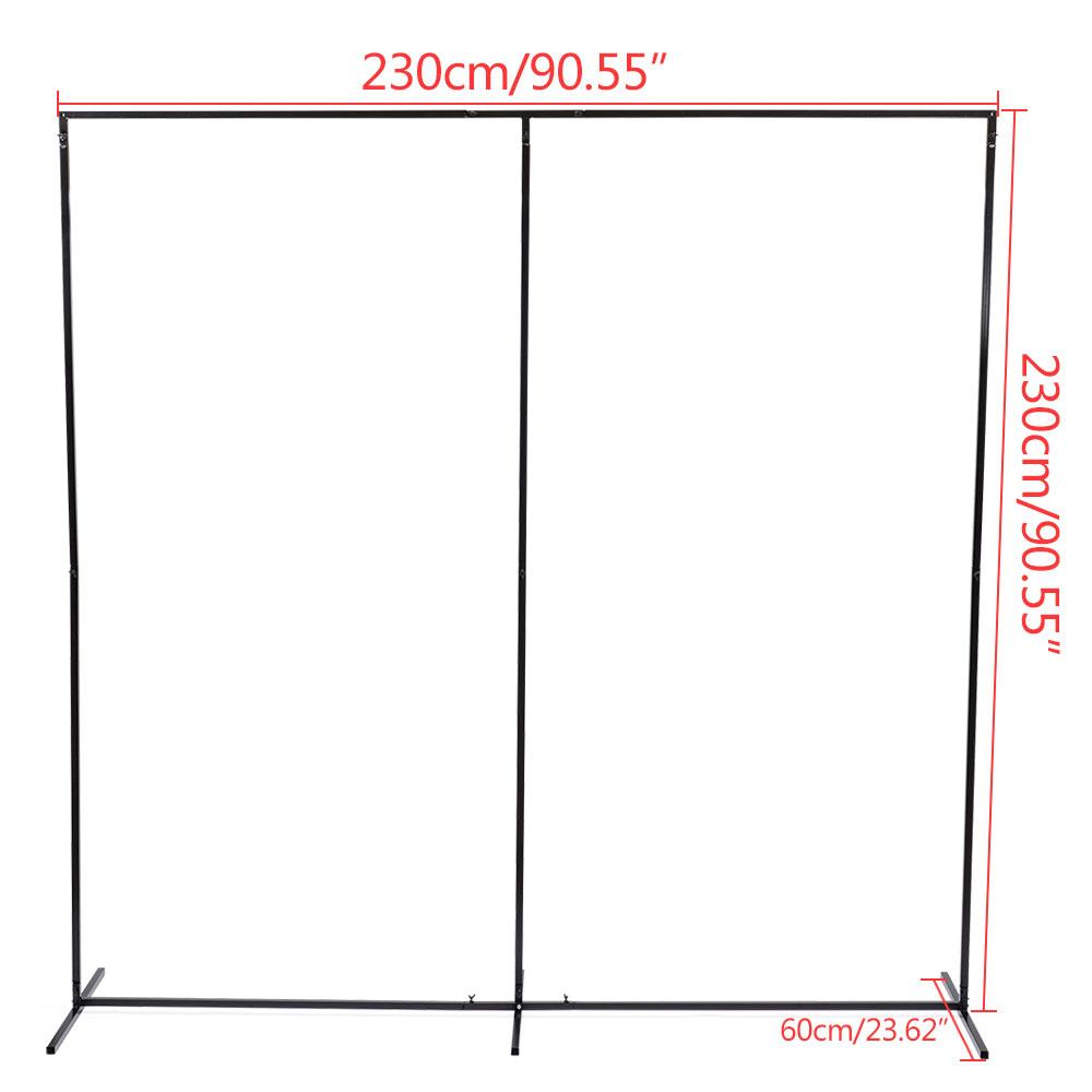 Большой Портативный 2,3м x 2,3м Задник Цветочной Стены Свадебные Шары События Для Вечеринки, Детской Вечеринки, Вечеринки по Случаю Дня Рождения Черное Железо чёрный
Большой Портативный 2,3м x 2,3м Задник Цветочной Стены Свадебные Шары События Для Вечеринки, Детской Вечеринки, Вечеринки по Случаю Дня Рождения Черное Железо чёрный