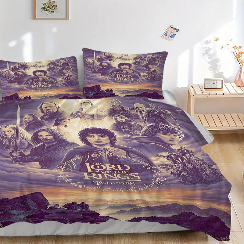 3pcs Lord of the Rings Comforter Set - Four Seasons Home High,Machine Washable Bedspread with Pillowcases (No Filling) yy250909031 135x200cm
3pcs Lord of the Rings Comforter Set - Four Seasons Home High,Machine Washable Bedspread with Pillowcases (No Filling) yy250909031 135x200cm