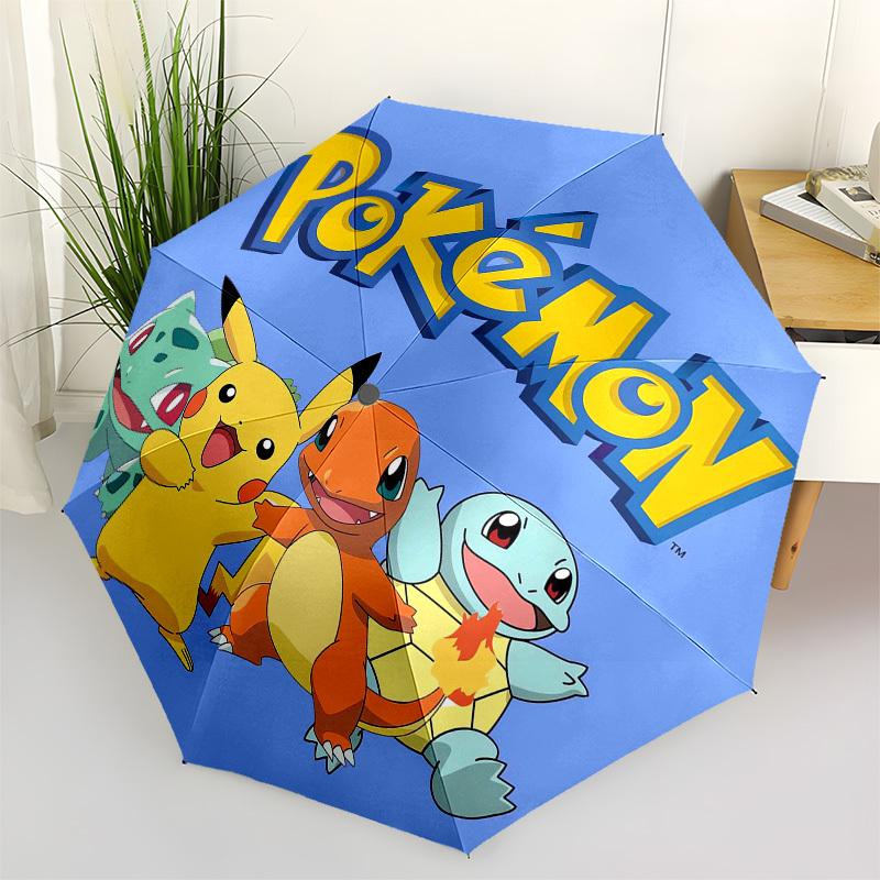 1pc Pokemon Pikachu Charmander Squirtle Bulbasaur Umbrella with Plastic Handle,Suitable for All Seasons Home Travel Outdoor UmbrellaFP012
1pc Pokemon Pikachu Charmander Squirtle Bulbasaur Umbrella with Plastic Handle,Suitable for All Seasons Home Travel Outdoor UmbrellaFP012