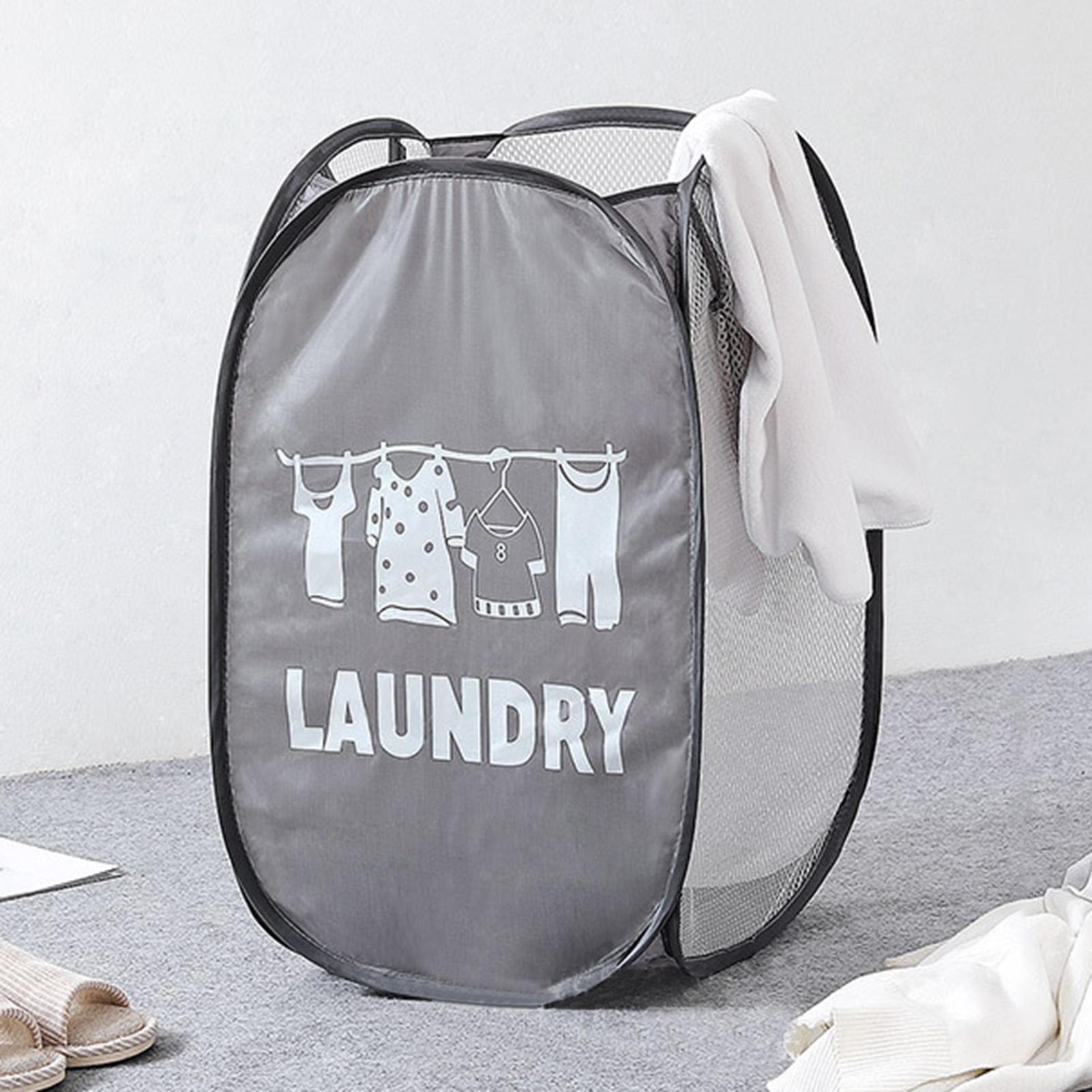 Laundry Basket Breathable Mesh Foldable Storage Bag With Handle Easy Carrying Large Capacity Dirty Clothes Hamper Storage Basket
Laundry Basket Breathable Mesh Foldable Storage Bag With Handle Easy Carrying Large Capacity Dirty Clothes Hamper Storage Basket