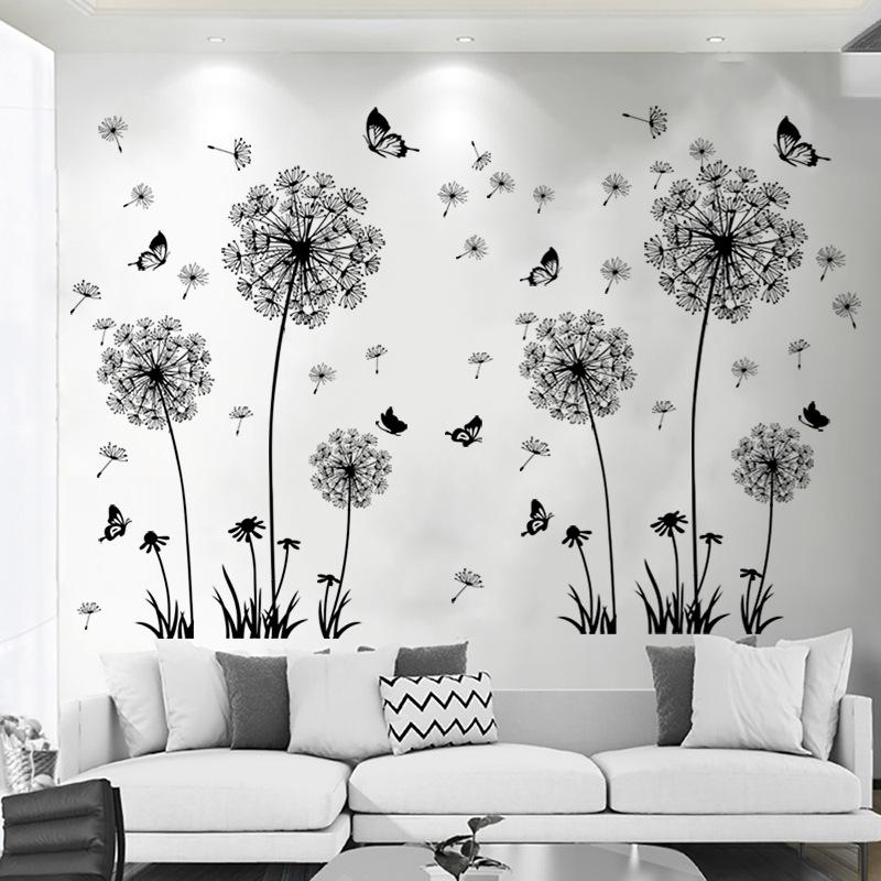 Small Size, Black Dandelion Wall Sticker, Sofa Bedroom Background Wall Sticker, Living Room TV Decoration, Self-adhesive Sticker 30 * 90cm * 2pcs
Small Size, Black Dandelion Wall Sticker, Sofa Bedroom Background Wall Sticker, Living Room TV Decoration, Self-adhesive Sticker 30 * 90cm * 2pcs