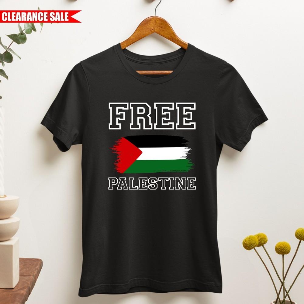 Free Palestine T-Shirt Printed Palestinian Flag Gaza Freedom Support Unisex Top S
Free Palestine T-Shirt Printed Palestinian Flag Gaza Freedom Support Unisex Top S