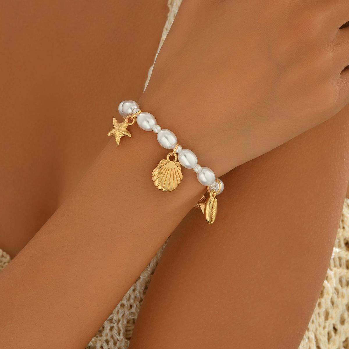 Women s Bracelet Geometric Ocean Series Pure Handmade Woven Bracelet Shell Starfish Design SL7774
Women s Bracelet Geometric Ocean Series Pure Handmade Woven Bracelet Shell Starfish Design SL7774