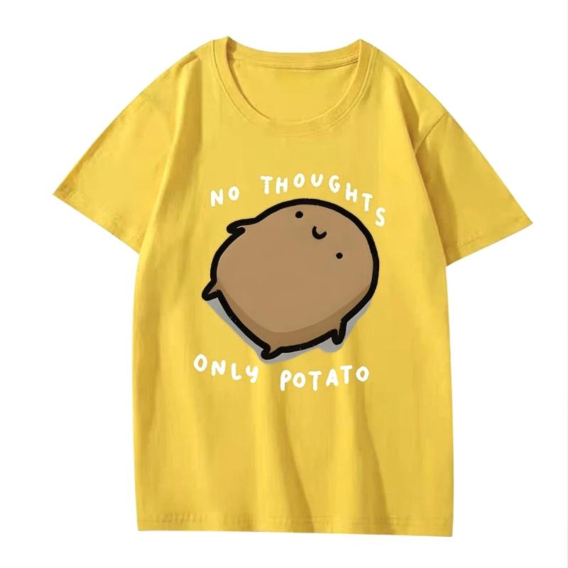Pure Cotton Breathable Childrens Tshirt 2026 Summer New Style Funny Potato Print Casual Parentchild Outfit for Boys and Girls S
Pure Cotton Breathable Childrens Tshirt 2026 Summer New Style Funny Potato Print Casual Parentchild Outfit for Boys and Girls S