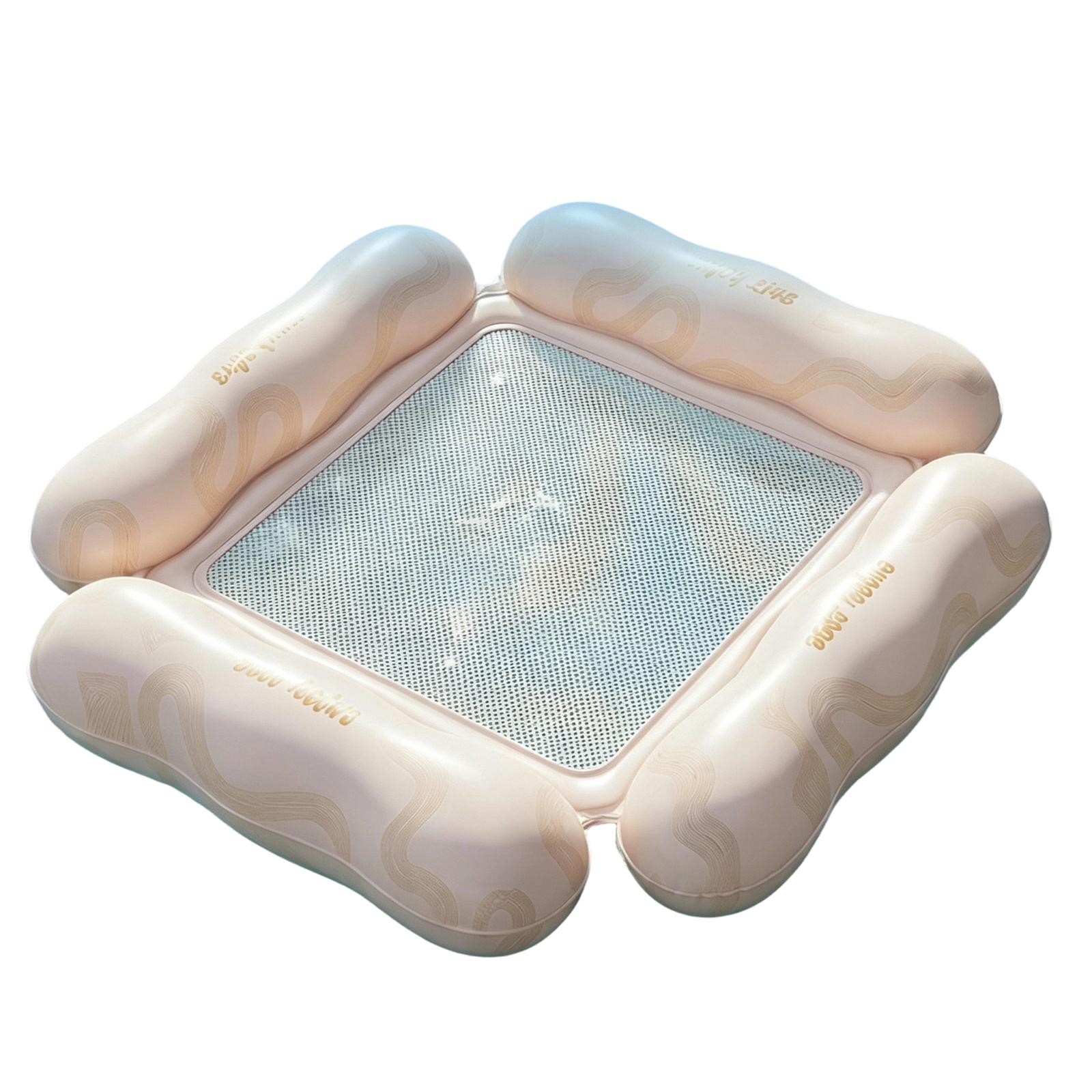 Inflatable Floating Pool Mat with Mesh Center Portable Water Lounge Chair for Beach and Pool Use Summer Outdoor Activities One Size рожевий
Inflatable Floating Pool Mat with Mesh Center Portable Water Lounge Chair for Beach and Pool Use Summer Outdoor Activities One Size рожевий