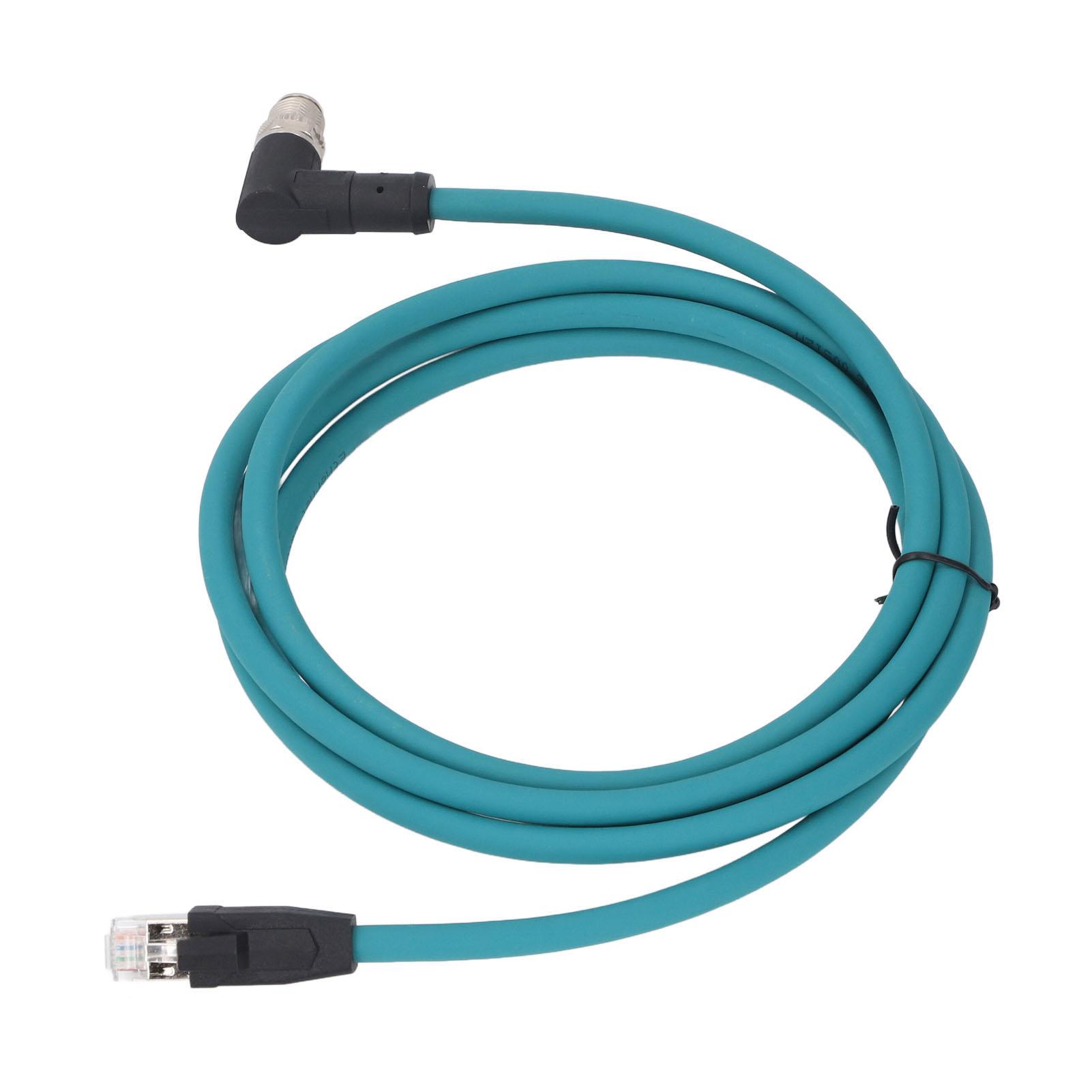 CAT6A Ethernet Cable M12 8Pin X Code Connector to RJ45 Male Shielded Cord IP67 Water Proof 2 Meter
CAT6A Ethernet Cable M12 8Pin X Code Connector to RJ45 Male Shielded Cord IP67 Water Proof 2 Meter