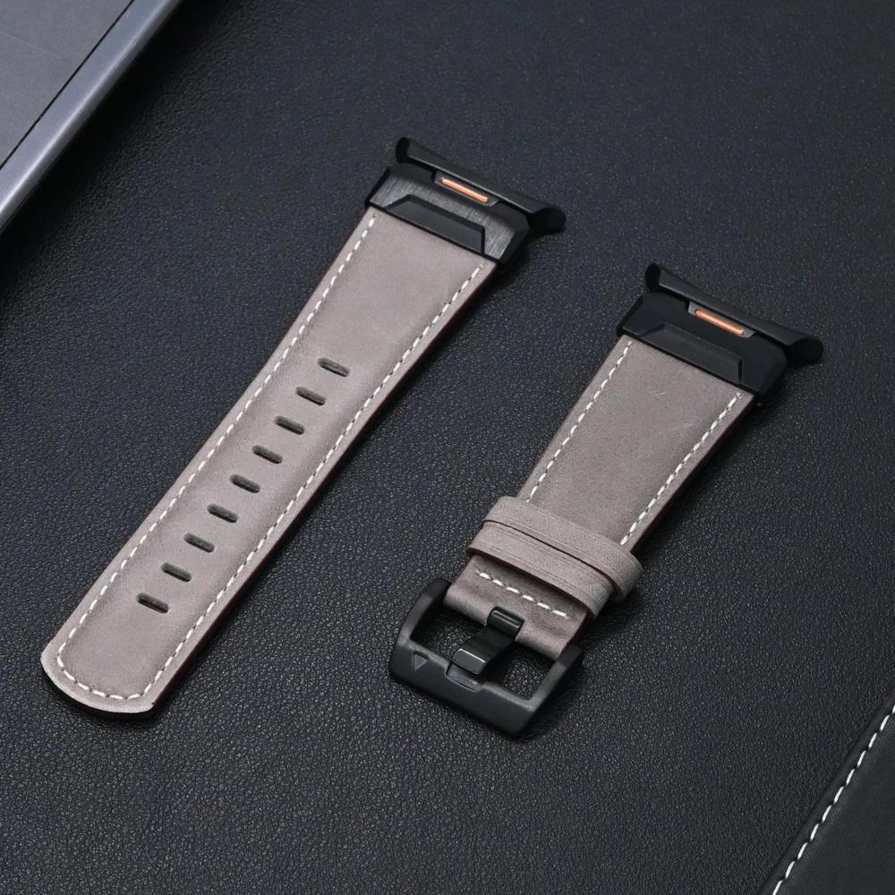 NO Gaps Strap for Samsung Galaxy Band Ultra 47mm Leather Bracelet+Aluminum Alloy Case for Galaxy Ultra 47mm Replaced Accessories Galaxy Ultra 47mm
NO Gaps Strap for Samsung Galaxy Band Ultra 47mm Leather Bracelet+Aluminum Alloy Case for Galaxy Ultra 47mm Replaced Accessories Galaxy Ultra 47mm