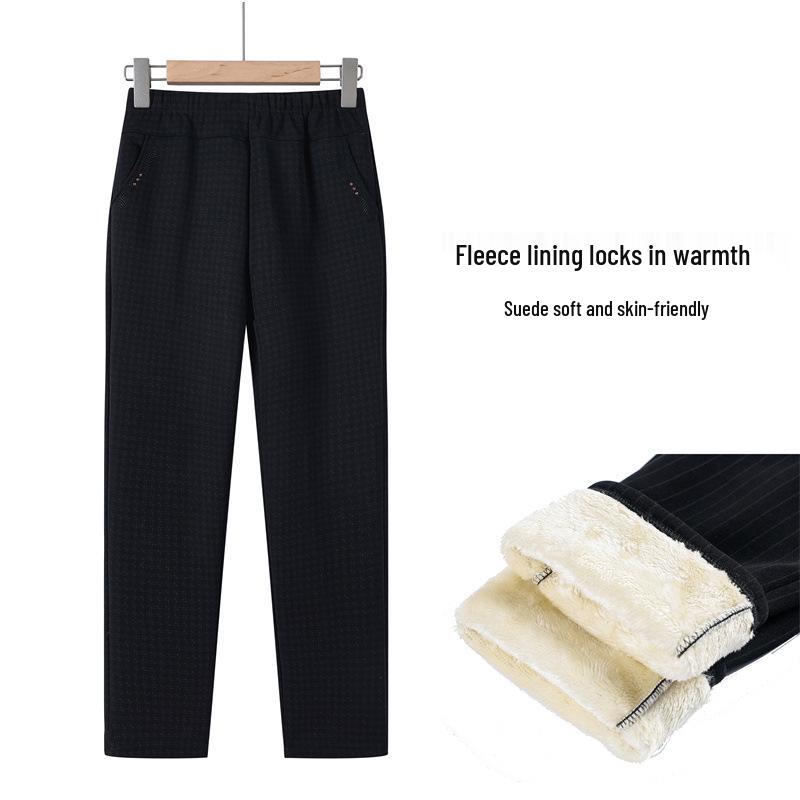 2024 Women s Fleece-Lined High Waist Plus Size Warm Pants for Middle-Aged and Elderly – Autumn/Winter Casual Wear 4XL
2024 Women s Fleece-Lined High Waist Plus Size Warm Pants for Middle-Aged and Elderly – Autumn/Winter Casual Wear 4XL