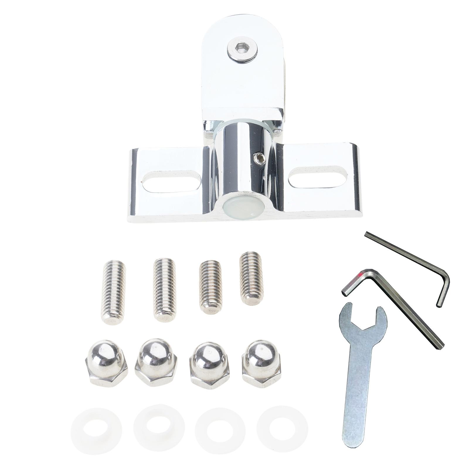 Rustproof Sturdy Stainless Steel/Alloy Hinges Clamp for Shower Door Hardware and Glass Door Pivots Daily Casual Use
Rustproof Sturdy Stainless Steel/Alloy Hinges Clamp for Shower Door Hardware and Glass Door Pivots Daily Casual Use