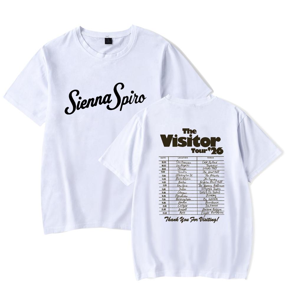 Sienna Spiro Merch The Visitor Tour 2026 TShirt Short Sleeve Unisex Album Clothing Fan Merch For Summer S
Sienna Spiro Merch The Visitor Tour 2026 TShirt Short Sleeve Unisex Album Clothing Fan Merch For Summer S