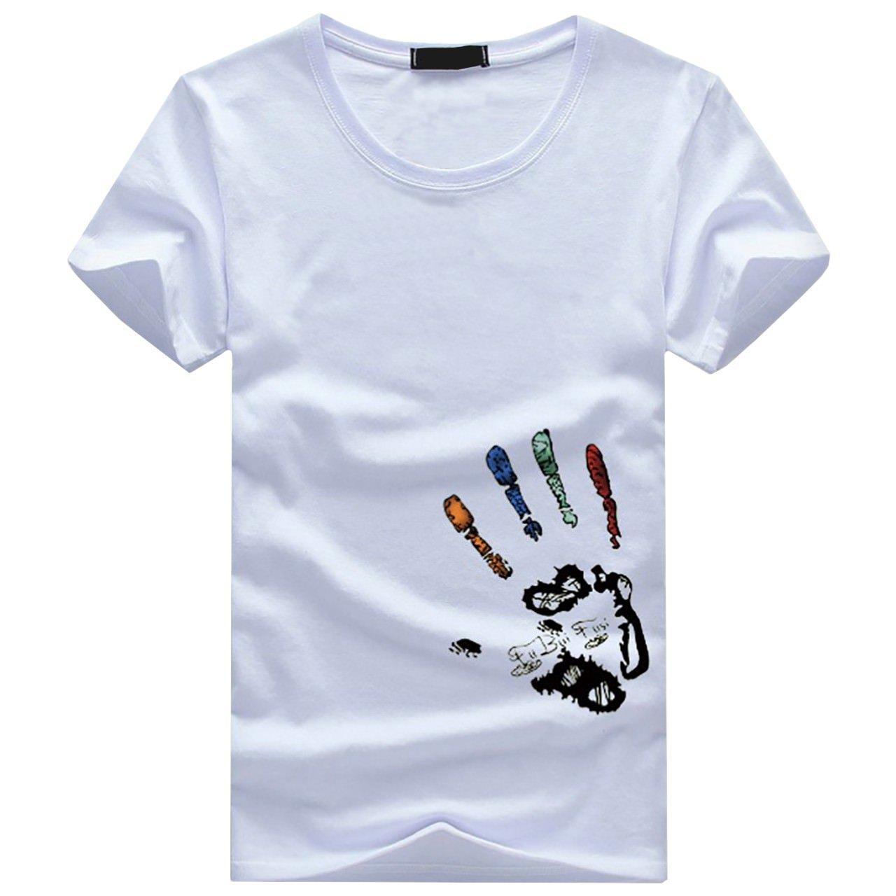 ONE LIMITATION Short Sleeve STH007 with a and Unique Print Men s T-Shirt, (01. White, XXL) Stylish, Fun,
ONE LIMITATION Short Sleeve STH007 with a and Unique Print Men s T-Shirt, (01. White, XXL) Stylish, Fun,
