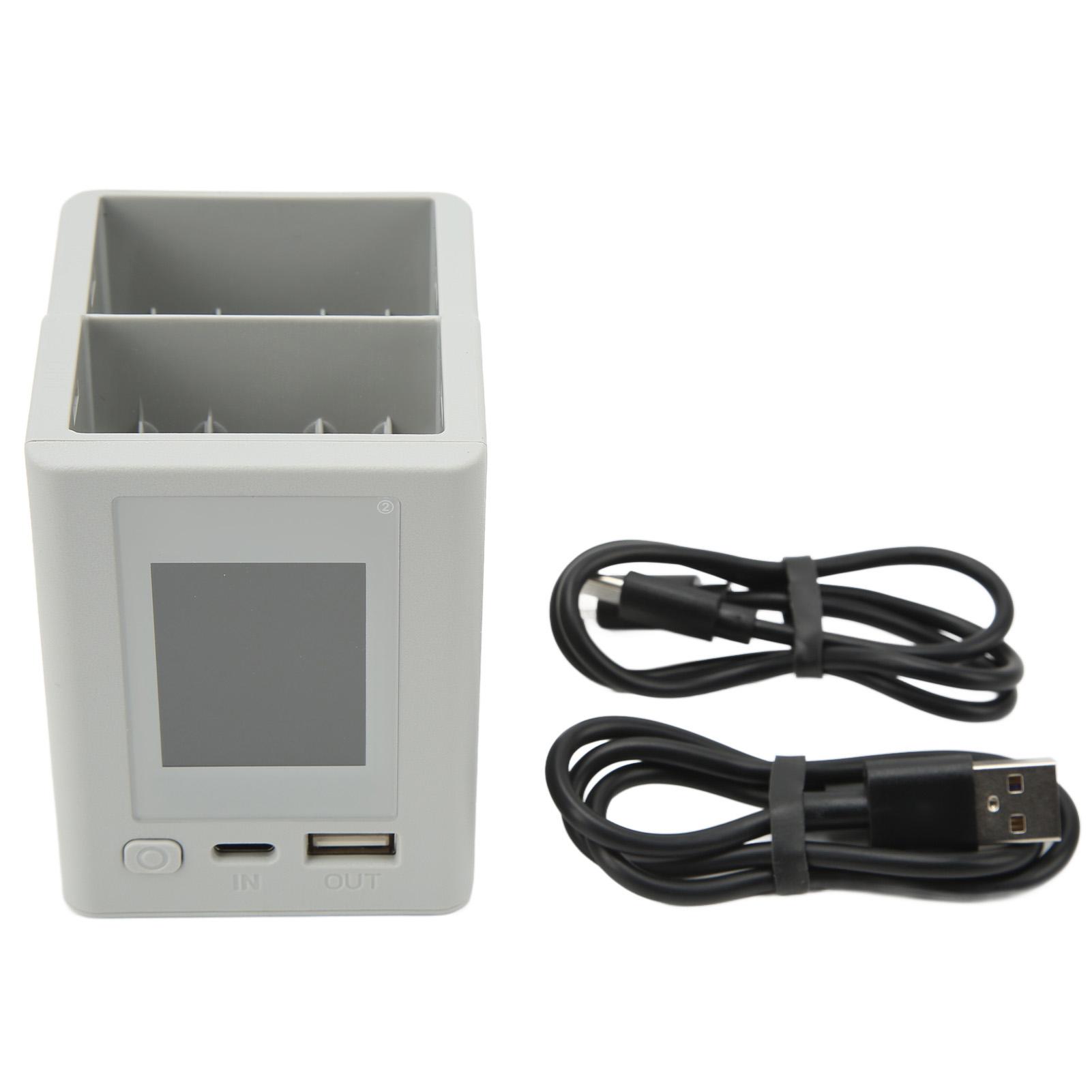 2-сторонній зарядний концентратор PD Fast Charging Color Screen USB LCD Battery Charger for DJI Mini 3 Drone Grey
2-сторонній зарядний концентратор PD Fast Charging Color Screen USB LCD Battery Charger for DJI Mini 3 Drone Grey