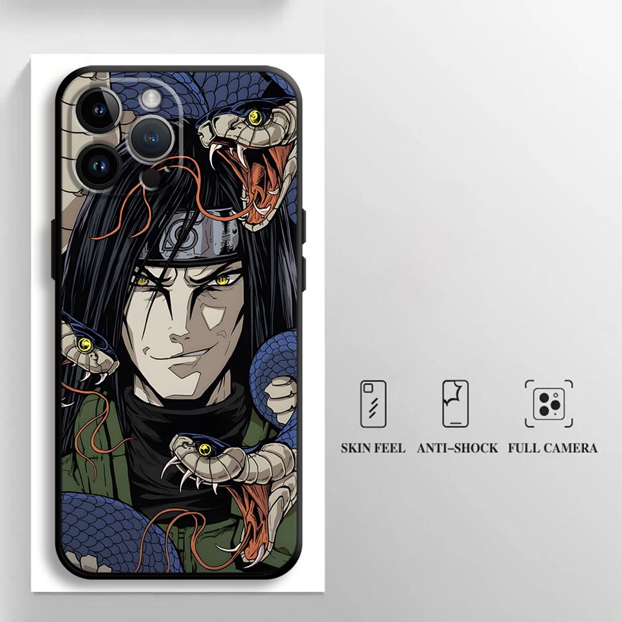 Cartoon Cool Orochimaru Case for iPhone 17Air XR XS Max 13 12 11 17 Pro Max 7 8 15 16 14 Plus Black Soft Phone Cover iPhone 11 Pro
Cartoon Cool Orochimaru Case for iPhone 17Air XR XS Max 13 12 11 17 Pro Max 7 8 15 16 14 Plus Black Soft Phone Cover iPhone 11 Pro