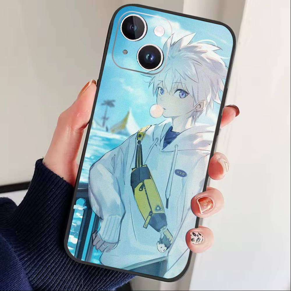 F-Killua Zoldyck H-Hunter X Hunter Phone Case For iPhone17,16,15,14,13,12 Plus,Max Soft Silicone Black Cover iPhone16e
F-Killua Zoldyck H-Hunter X Hunter Phone Case For iPhone17,16,15,14,13,12 Plus,Max Soft Silicone Black Cover iPhone16e