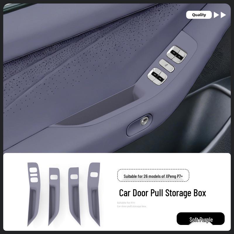 Silicone Protective Pad & Storage Box for 26 Xiaopeng P7+ Models Door Handle & Window Panel
Silicone Protective Pad & Storage Box for 26 Xiaopeng P7+ Models Door Handle & Window Panel