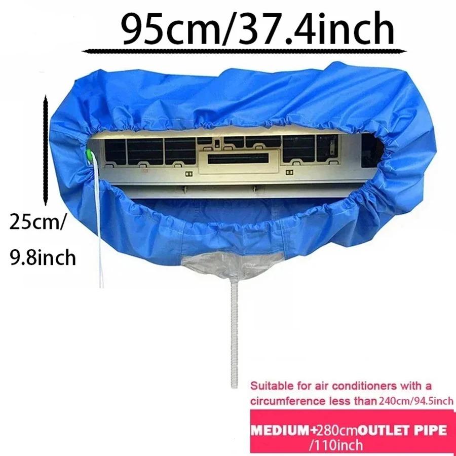 130cm Large Air Conditioning Cleaning Cover Set Conditioner Cleaner with Water Pipe Waterproof Cleaning Kit For Air Conditioner 95cm 1pcs
130cm Large Air Conditioning Cleaning Cover Set Conditioner Cleaner with Water Pipe Waterproof Cleaning Kit For Air Conditioner 95cm 1pcs