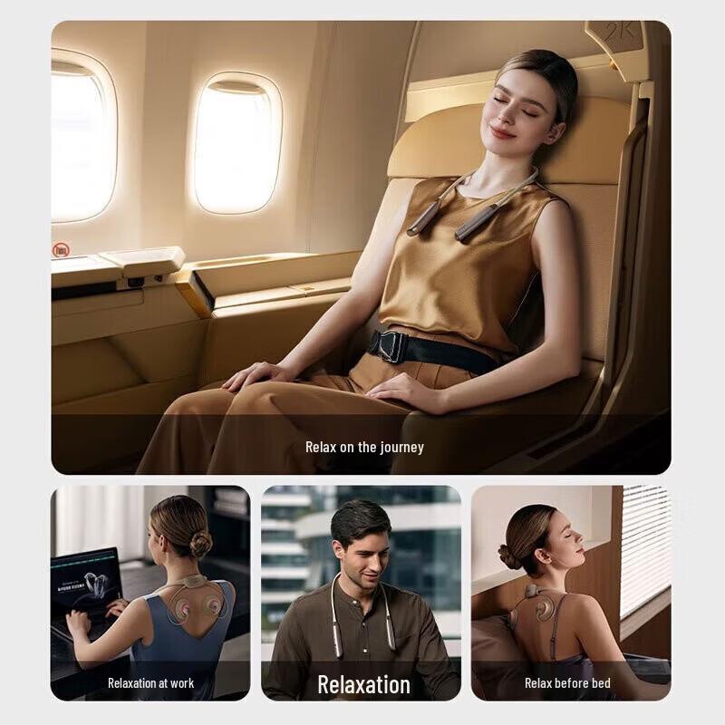 SKG X7 Pro Smart Neck and Shoulder Massager with Heat and Pulse Therapy CN plug (adapter included)
SKG X7 Pro Smart Neck and Shoulder Massager with Heat and Pulse Therapy CN plug (adapter included)