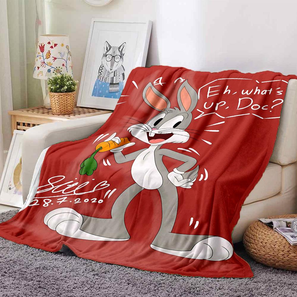 1pc Eh, what s up, Doc Blanket Lightweight Flannel Throw for Sofa Bed Travel Camping Livingroom Office Couch Chair 1144KK 80cmx120cm(31inx47in)
1pc Eh, what s up, Doc Blanket Lightweight Flannel Throw for Sofa Bed Travel Camping Livingroom Office Couch Chair 1144KK 80cmx120cm(31inx47in)