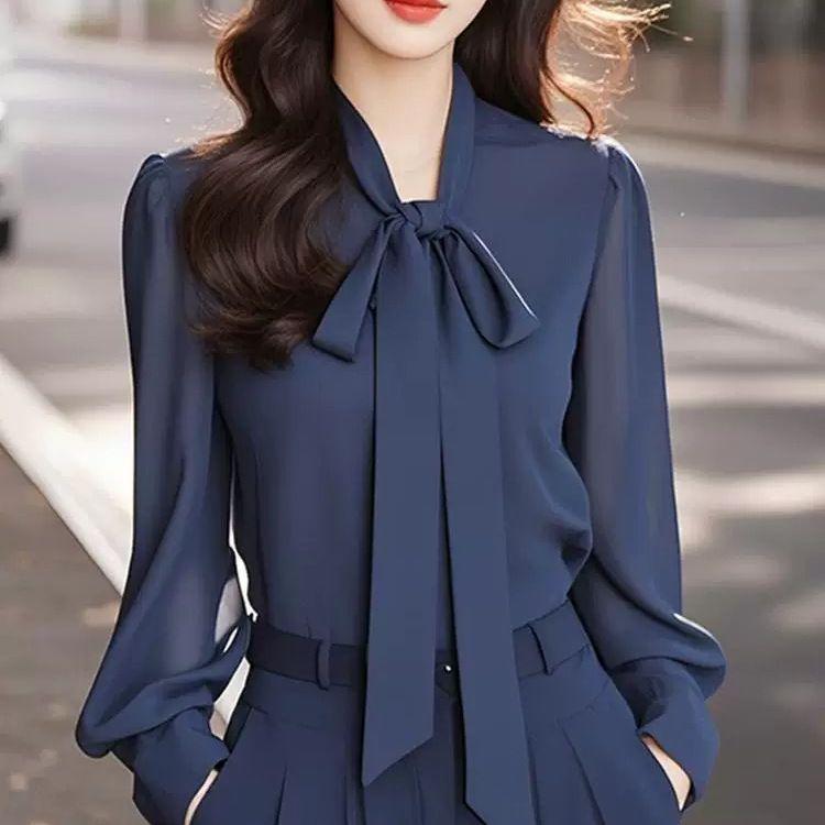 Spring & Autumn Salt-Style Elegant Blue Shirt & Dress Suit for Women M (suitable for 40-50 kg)
Spring & Autumn Salt-Style Elegant Blue Shirt & Dress Suit for Women M (suitable for 40-50 kg)