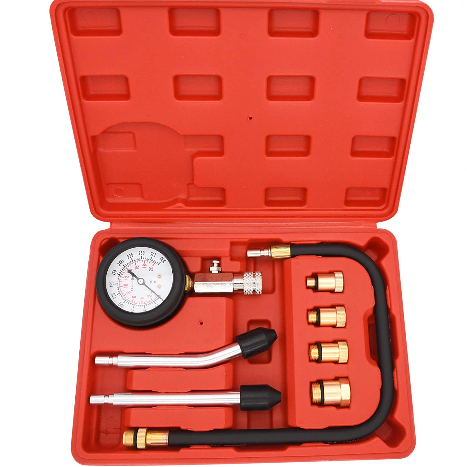 mythtiger fast shipping Gasoline Engine Compression Tester Auto Petrol Gas Engine Cylinder Automobile Pressure Gauge червоний
mythtiger fast shipping Gasoline Engine Compression Tester Auto Petrol Gas Engine Cylinder Automobile Pressure Gauge червоний