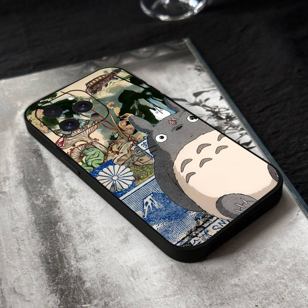 Cartoon T-Totoro Phone Case Black Silicone Soft Shell For IPhone 17 16 15 14 13 12 11 Air Pro Max Plus Hot Sale iphone 12
Cartoon T-Totoro Phone Case Black Silicone Soft Shell For IPhone 17 16 15 14 13 12 11 Air Pro Max Plus Hot Sale iphone 12